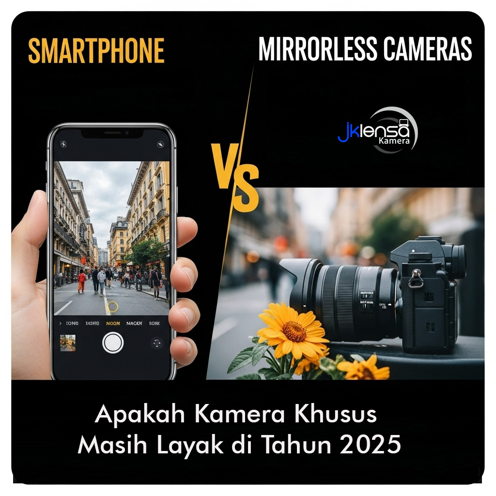 Kamera Mirrorless vs. Smartphone: Apakah Kamera Khusus Masih Layak di Tahun 2025